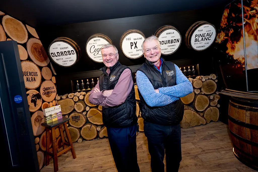 Photo: Kieran Davis and Conor McMenamin